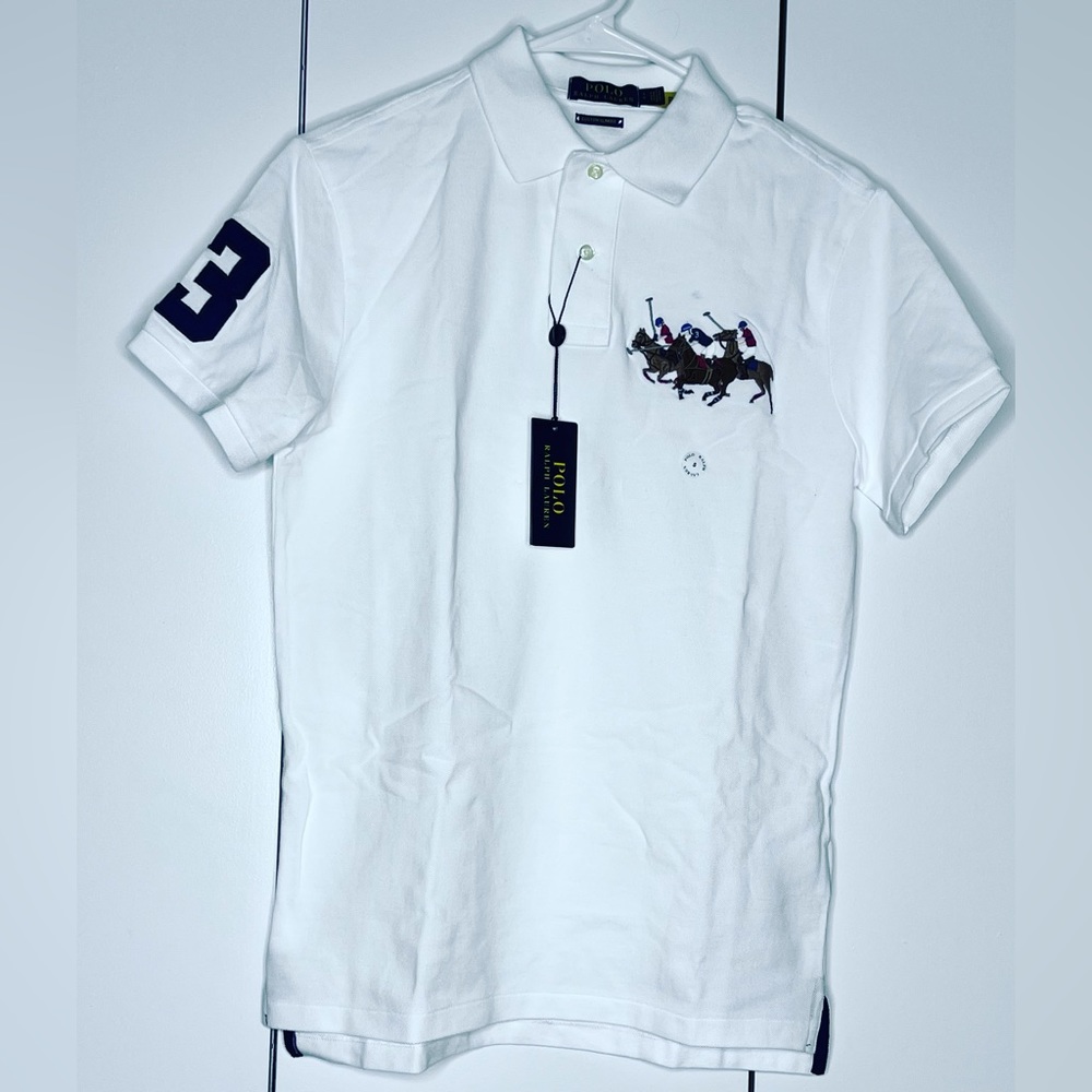 Very classic white Polo shirt